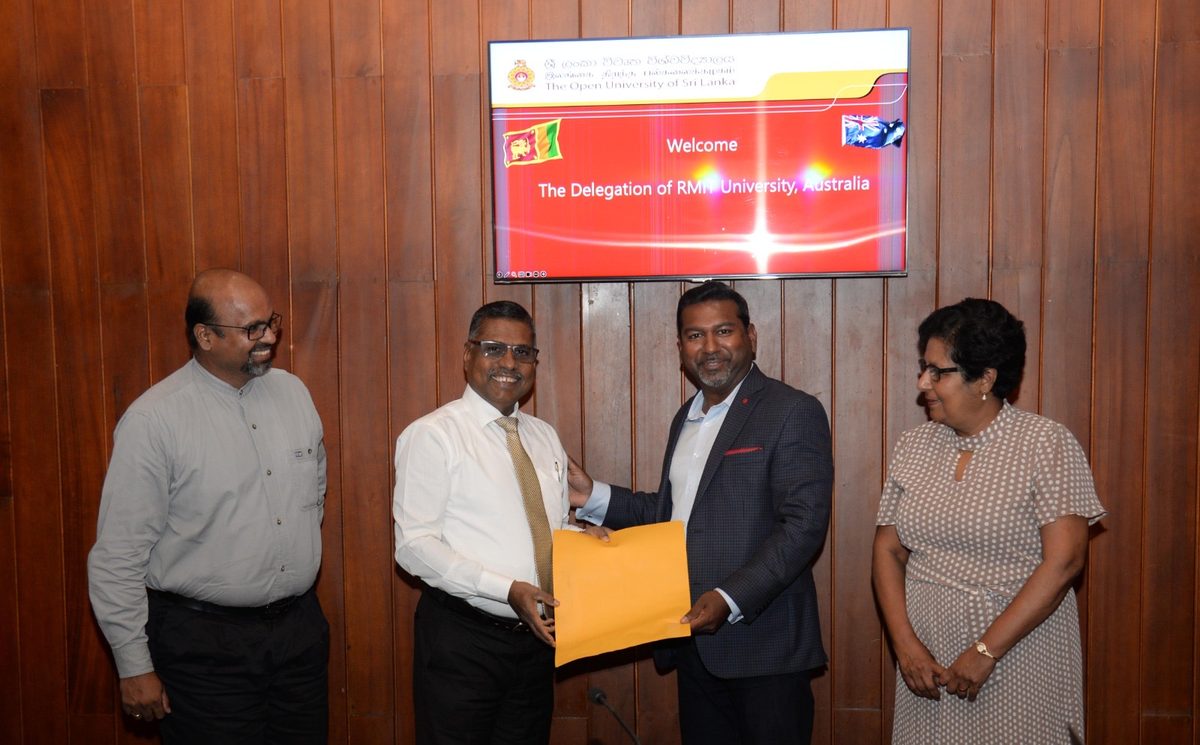 RMIT University visit to The Open University of Sri Lanka, 2023