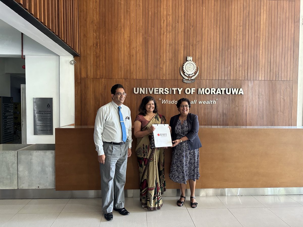 RMIT University visit to the University of Moratuwa, 2023
